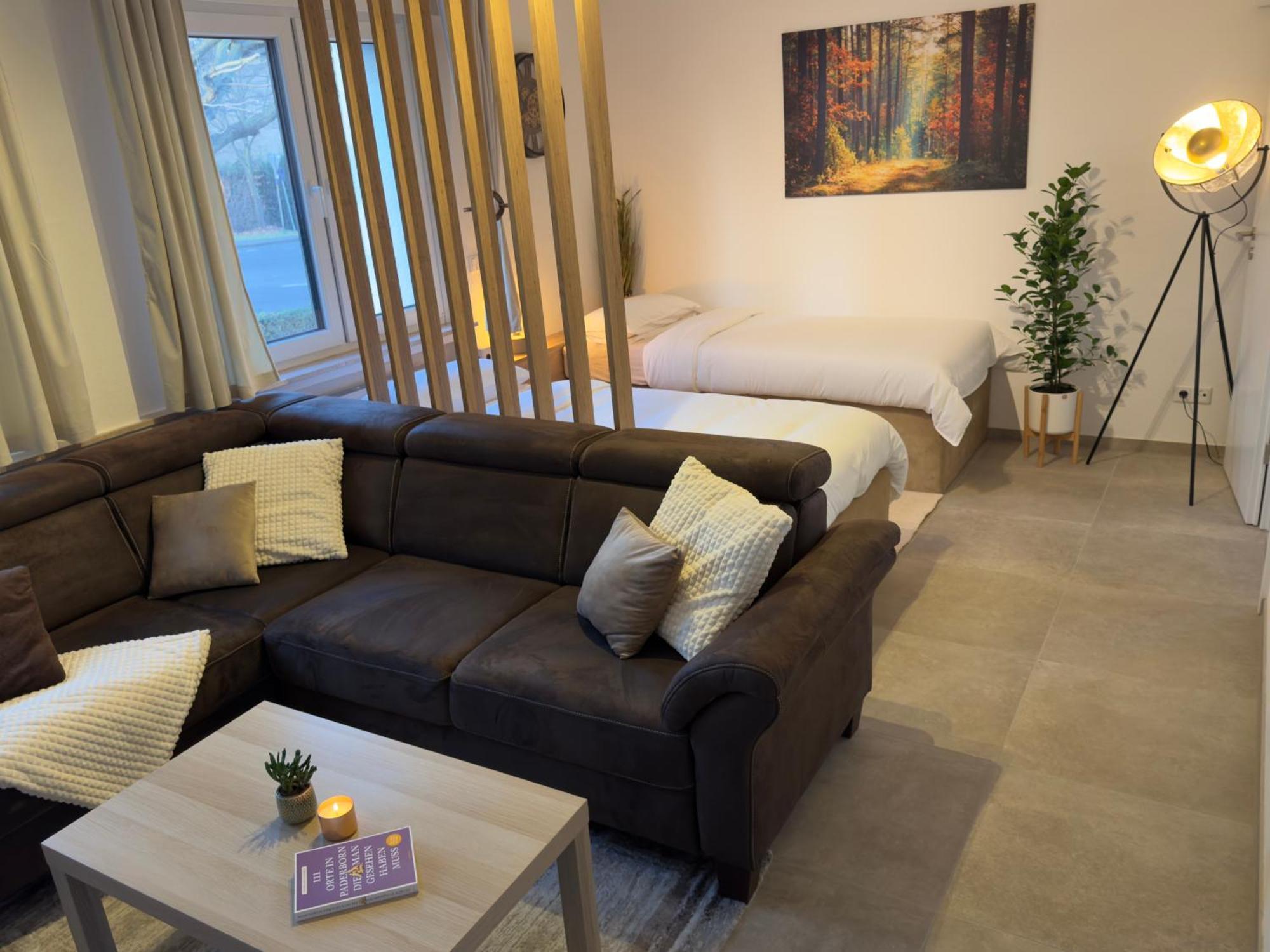 Moderne Wohnung Mit Waldflair Und Kaffeegenuss Paderborn Exterior photo